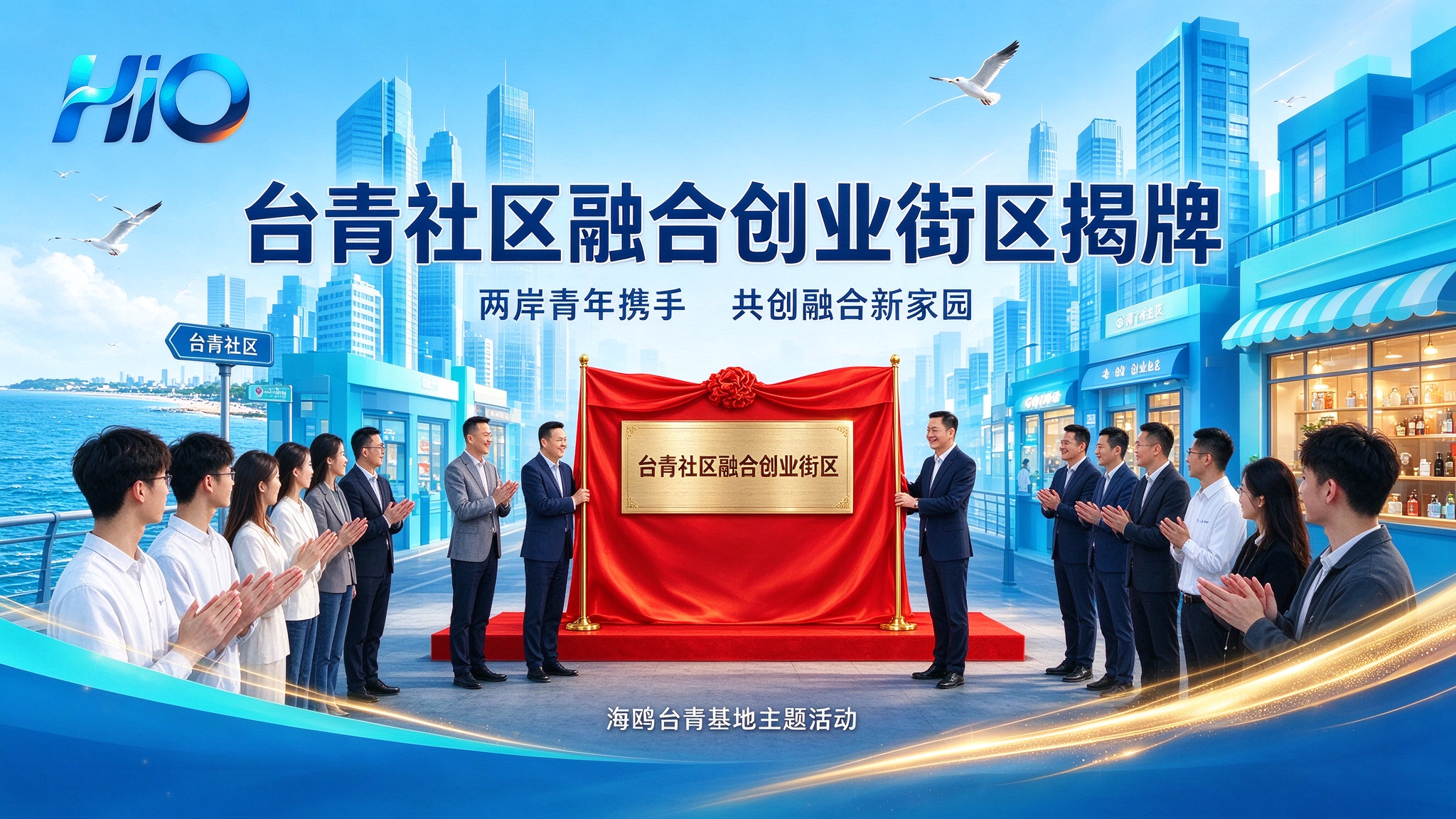 台青社区融合创业街区揭牌